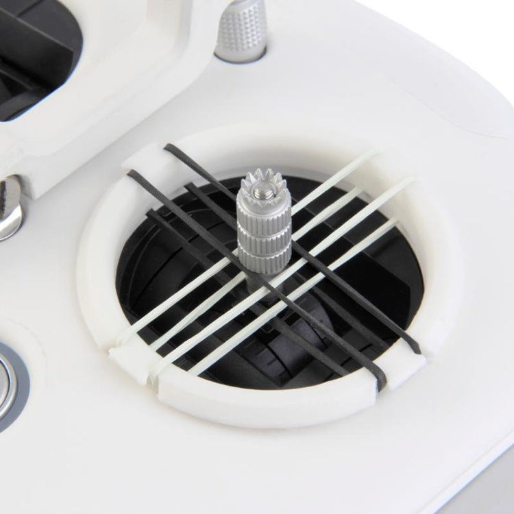 3D Print YAW Pitch Controller with Elastic Cords for DJI Phantom 3 & Inspire 1 Remote Control(White)