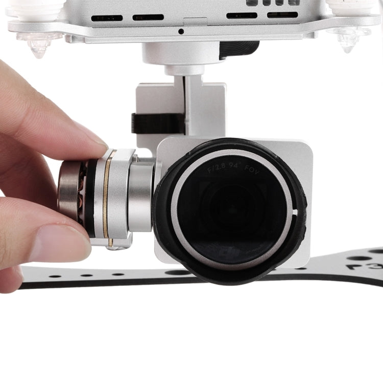 Camera Lens Cap + Lens Sunshade + Camera Protector Plate Kit for DJI Phantom 3 Pro