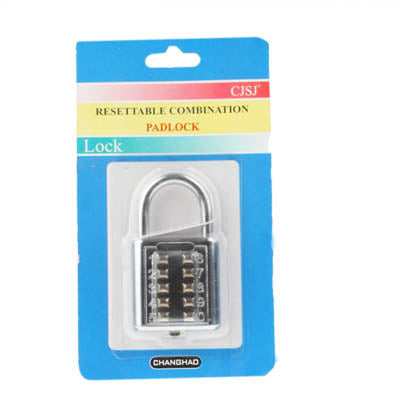 5 Digit Combination Security Travel Lock(Silver)