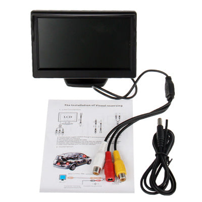 5 inch LCD Screen Car Color Monitor / Security TFT Monitor