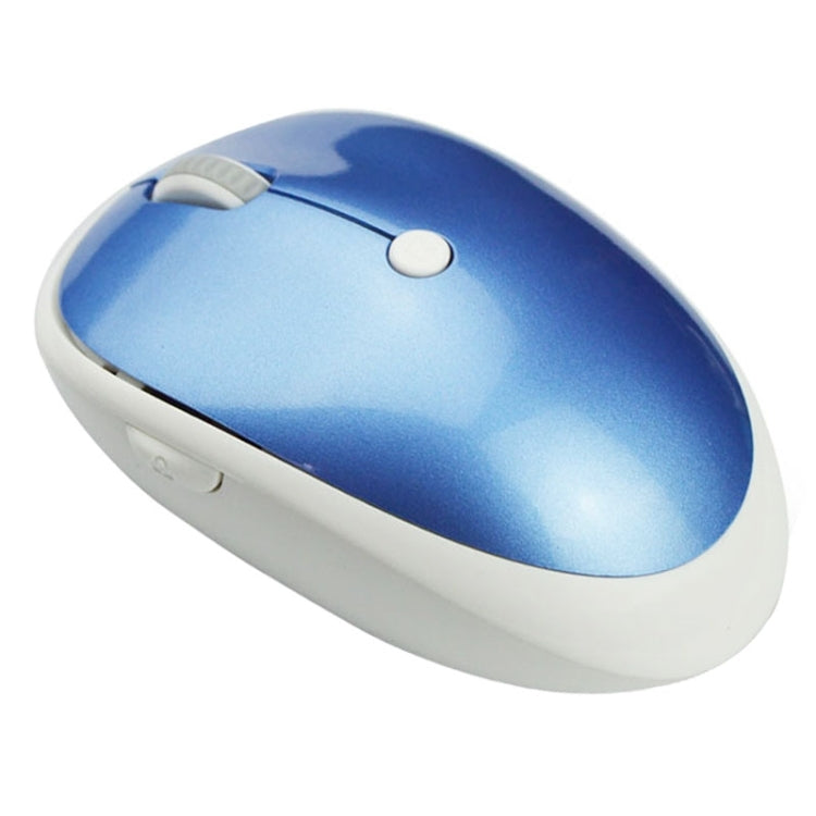 Yaling Privacy Security 2.4GHz Wireless 1600DPI Optical Mouse with Embedded USB Receiver, Support A Key Lock Screen(Blue)