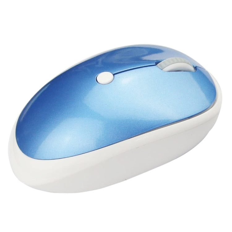 Yaling Privacy Security 2.4GHz Wireless 1600DPI Optical Mouse with Embedded USB Receiver, Support A Key Lock Screen(Blue)
