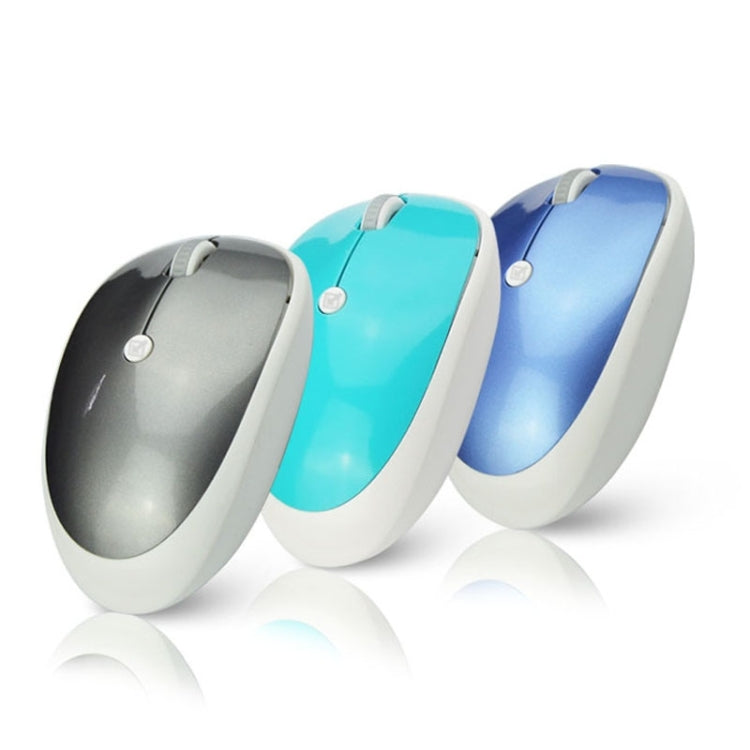 Yaling Privacy Security 2.4GHz Wireless 1600DPI Optical Mouse with Embedded USB Receiver, Support A Key Lock Screen(Blue)