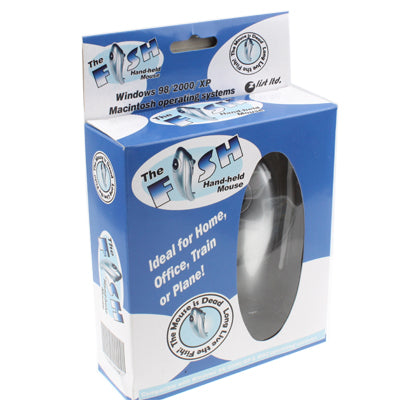 Home(Office) Outdoor Fish Style Hand-held Rack TrackBall Mouse