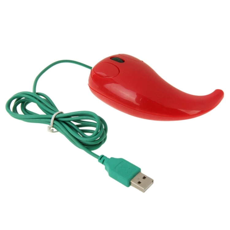 USB Optical Mouse(Red)