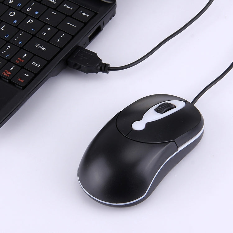1200DPI USB Optical Mouse(Black)