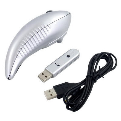 USB 2.0 2.4G wireless Fish Dolphin Handheld Mouse