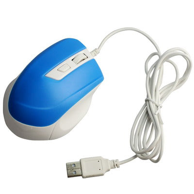 1600dpi USB Optical Mouse (Baby Blue)