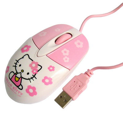 1600Dpi Hello Kitty Syle 3D USB Optical Mouse
