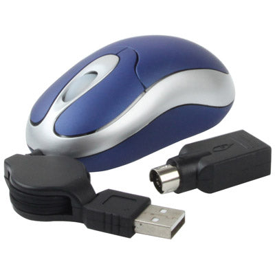 Retractable Mouse (Dark Blue)