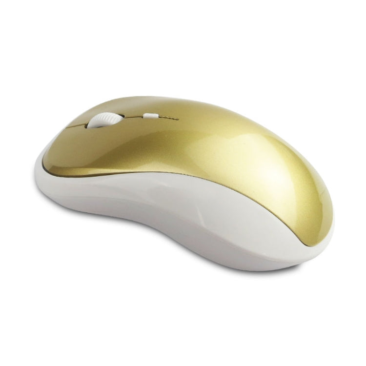 2.4GHz Office Wireless Mouse, Working Distance: 10m, Golden (VMW-138)
