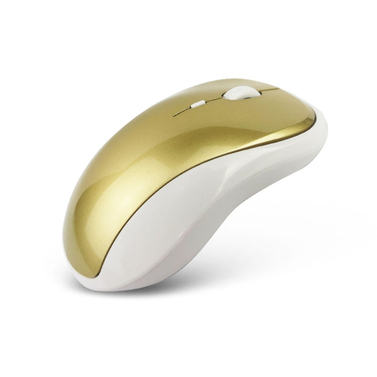2.4GHz Office Wireless Mouse, Working Distance: 10m, Golden (VMW-138)