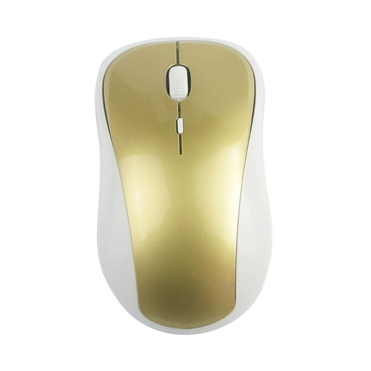 2.4GHz Office Wireless Mouse, Working Distance: 10m, Golden (VMW-138)