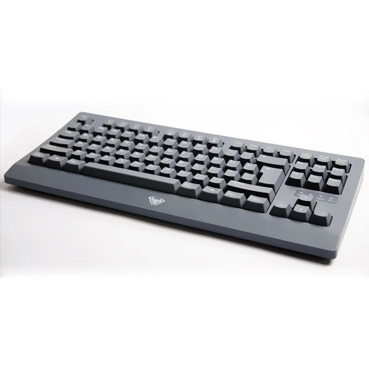 Aula Machine Royal Gramma Basslet Series Wired USB Multi-media Silent / Non-slip Shaft Game Mechanical Keyboard(Grey)