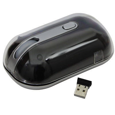 2.4GHz Wireless Optical Mouse with USB Mini Receiver(Black)