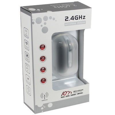 2.4GHz Wireless Optical Mouse with USB Mini Receiver(Black)