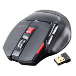 800 / 1200 / 1600DPI 2.4GHz Wireless Mouse with USB Mini Receiver, Plug and Play