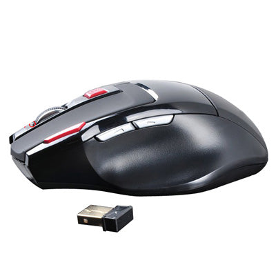 800 / 1200 / 1600DPI 2.4GHz Wireless Mouse with USB Mini Receiver, Plug and Play