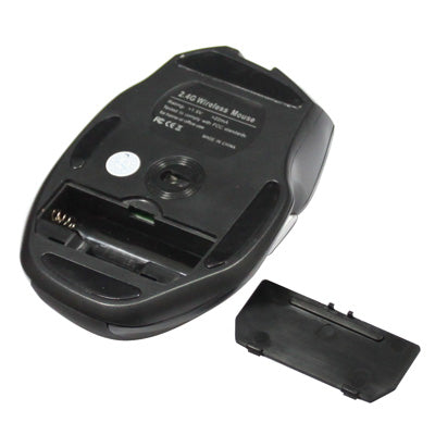 800 / 1200 / 1600DPI 2.4GHz Wireless Mouse with USB Mini Receiver, Plug and Play