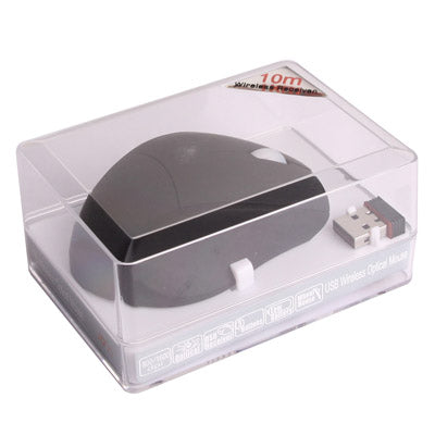 2.4GHz Wireless Mini Optical Mouse with USB Mini Receiver, Plug and Play, Working Distance up to 10 Meters