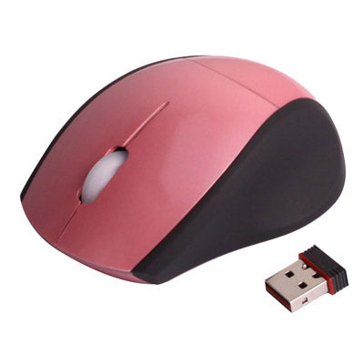 2.4GHz Wireless Mini Optical Mouse with USB Mini Receiver, Plug and Play, Working Distance up to 10 Meters