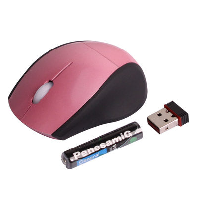 2.4GHz Wireless Mini Optical Mouse with USB Mini Receiver, Plug and Play, Working Distance up to 10 Meters