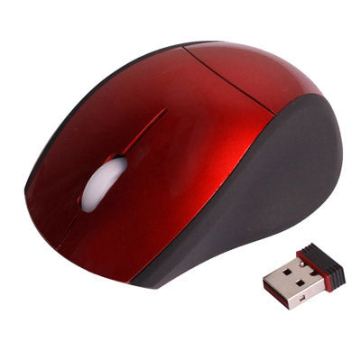 2.4GHz Wireless Mini Optical Mouse with USB Mini Receiver, Plug and Play, Working Distance up to 10 Meters