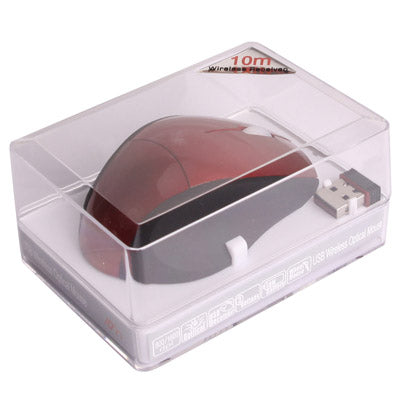 2.4GHz Wireless Mini Optical Mouse with USB Mini Receiver, Plug and Play, Working Distance up to 10 Meters