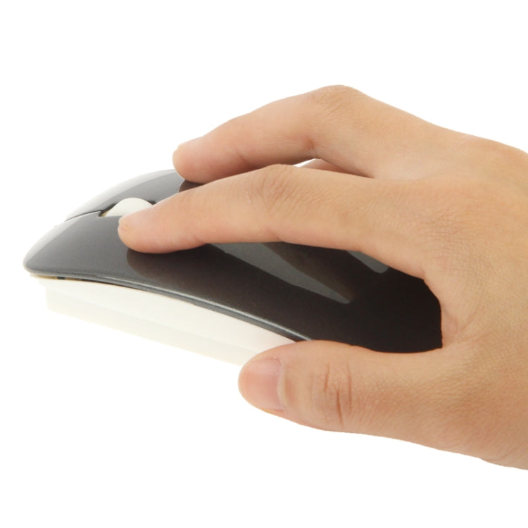 2.4GHz DPI 4D Wireless Optical Mouse with USB Mini Receiver & USB Retractable Cable, Working Distance: 10m