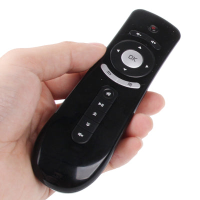 2.4GHz Wireless Air Mouse with 3D Motion Stick, Plug and Play(Black)