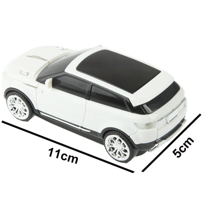 2.4GHz Car Style Wireless 3D Optical Mouse with USB Mini Receiver, Working Distance: 10m
