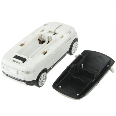 2.4GHz Car Style Wireless 3D Optical Mouse with USB Mini Receiver, Working Distance: 10m