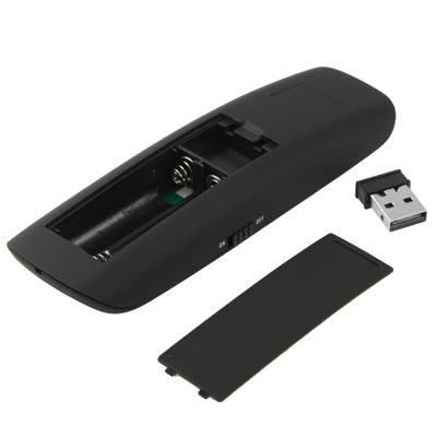 T31 2.4GHz Wireless Air Mouse / Fly Mouse / Smart Remote Control for Android TV Box / Smart TV / TV Stick / PC, Size: 134.7 x 40.1 x 18.9mm(Black)