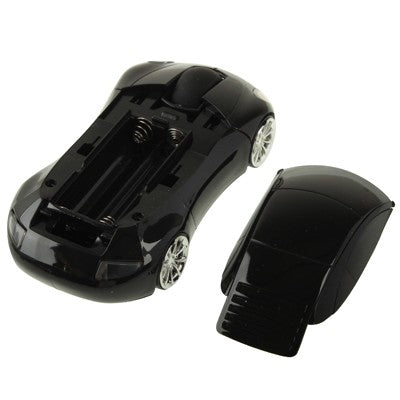 2.4GHz Wireless Car Style Optical Mouse with USB Mini Receiver, Plug and Play, Working Distance up to 10 Meters