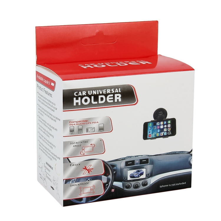 KX-C005 Multi-functional 360 Degrees Rotating Universal Car Swivel Mount Holder, For iPhone, Galaxy, Huawei, Xiaomi, Lenovo, Sony, LG, HTC and Other Smartphones, GPS, Mini Tablet PC