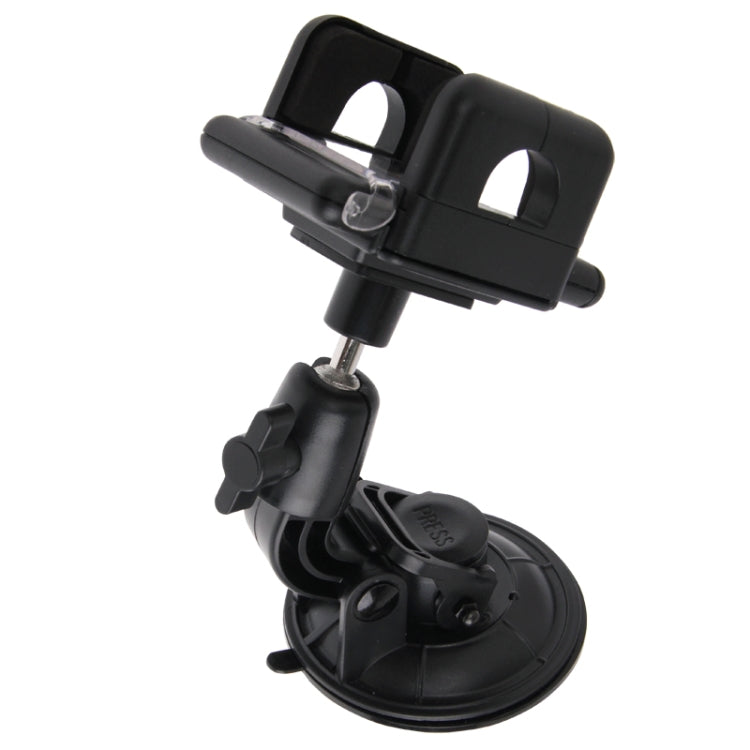 Universal 360 Degree Rotation Suction Cup Car Holder / Desktop Stand for iPhone 5 & 5S & 5C / iPhone 4 & 4S / Other Mobile Phones / MP4 / PDA, Width: 4.5cm - 11.5cm(Black)