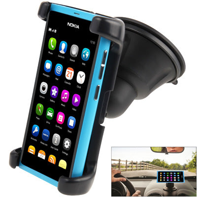 Universal Stretch Car Holder for Nokia Lumia 920 / 820 / 900 Series, Samsung / HTC / LG / Sony / Blackberry etc (Following Range: Less Than 5 inch Mobile Phone)(Black)