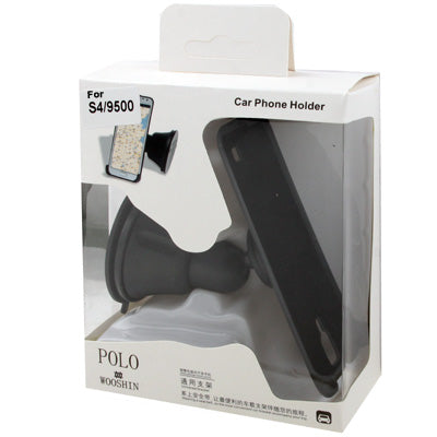 Suction Cup Car Stretch Holder for Galaxy S IV / i9500(Black)
