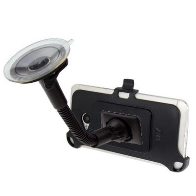 Suction Cup Car Holder, For iPhone, Galaxy, Sony, Lenovo, HTC, Huawei, and other Smartphones(Black)