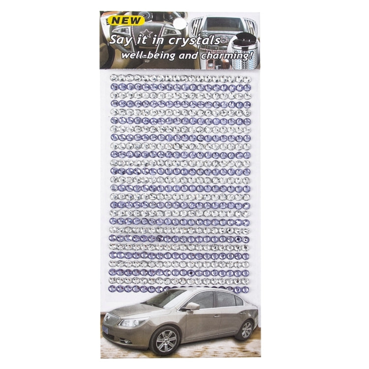 468 PCS Glitter Crystal Diamond Decoration / Shining Rhinestone Sticker for Car Sticker & Cell Phone Ornament