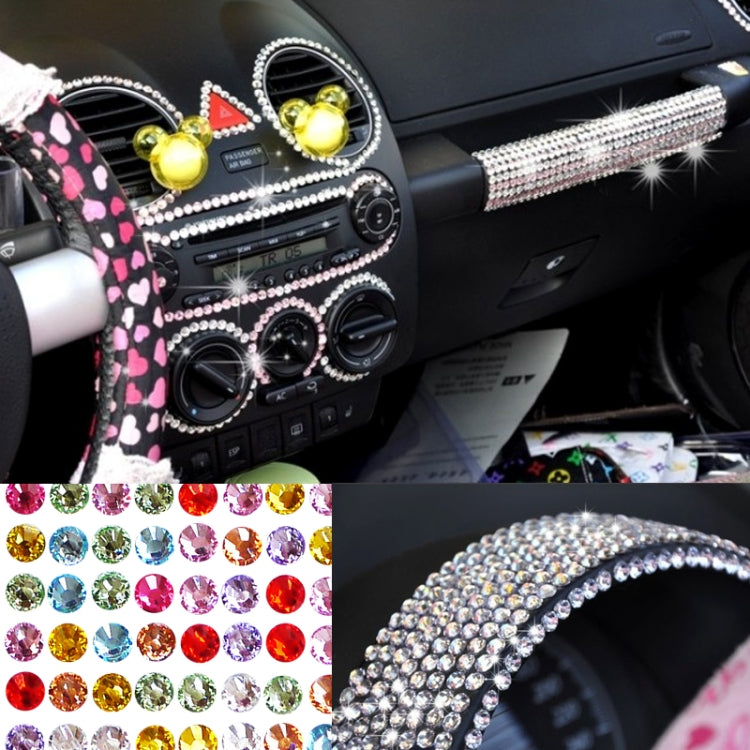 468 PCS Glitter Crystal Diamond Decoration / Shining Rhinestone Sticker for Car Sticker & Cell Phone Ornament