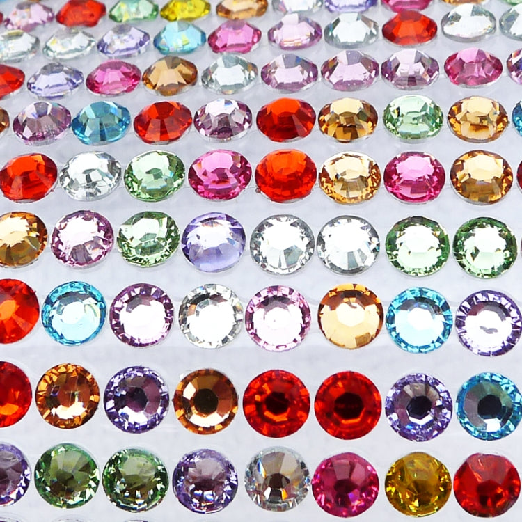 468 PCS Glitter Crystal Diamond Decoration / Shining Rhinestone Sticker for Car Sticker & Cell Phone Ornament