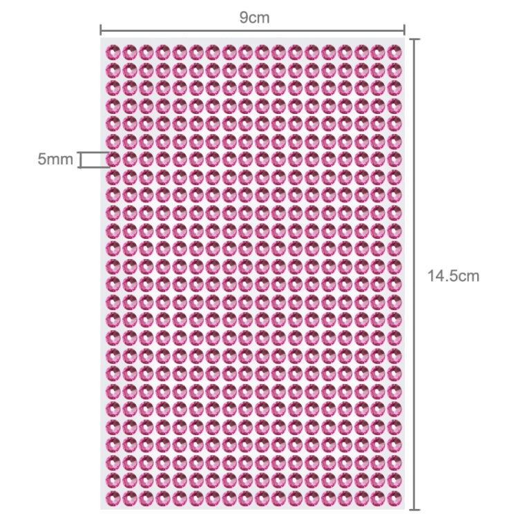 468 PCS Glitter Crystal Diamond Decoration / Shining Rhinestone Sticker for Car Sticker & Cell Phone Ornament