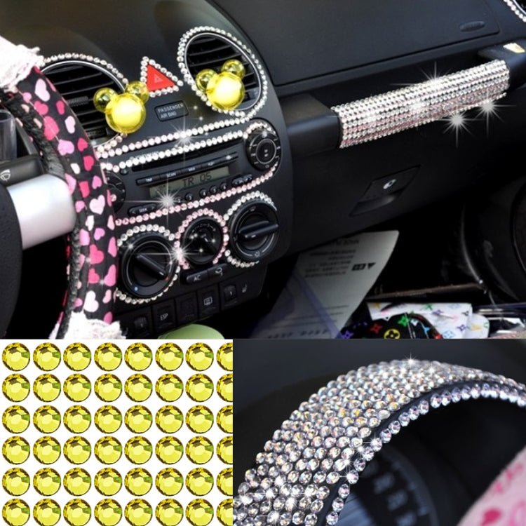 468 PCS Glitter Crystal Diamond Decoration / Shining Rhinestone Sticker for Car Sticker & Cell Phone Ornament