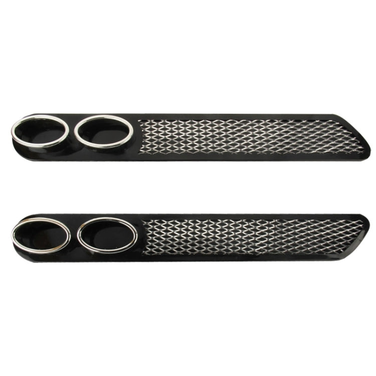 2 PCS Car Tail Pipes Exhaust Pipe Decorative Sticker