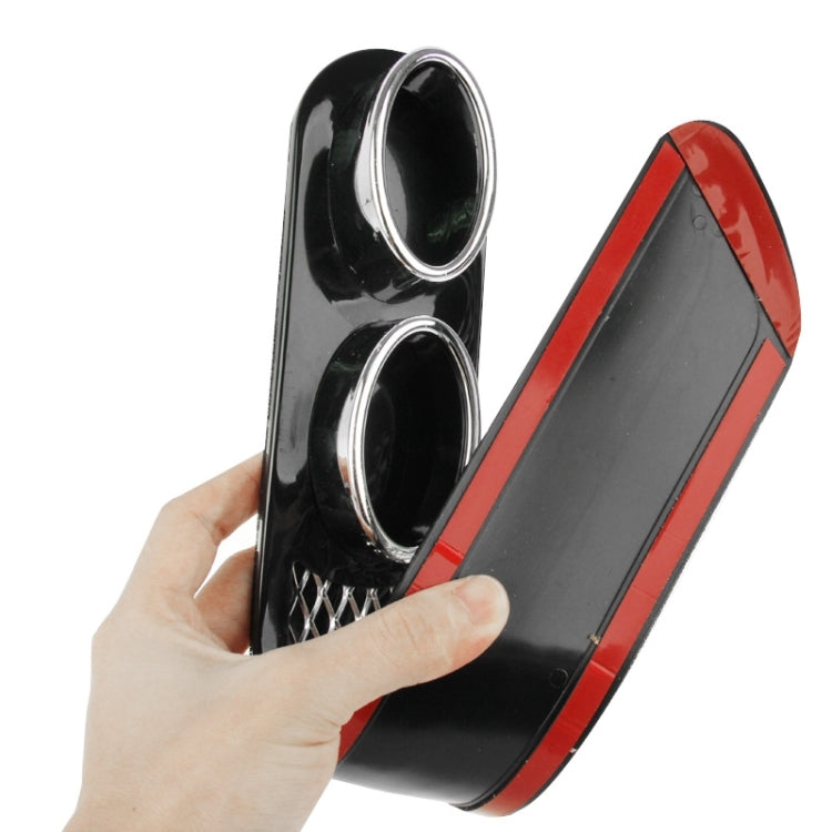 2 PCS Car Tail Pipes Exhaust Pipe Decorative Sticker