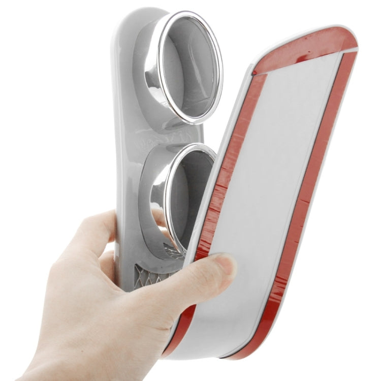 2 PCS Car Tail Pipes Exhaust Pipe Decorative Sticker