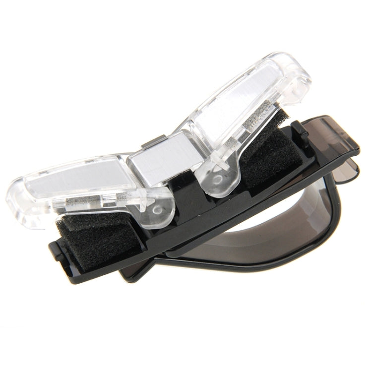 Car Vehicle Accessory Double Clip Design Sunglasses Eyeglasses Card Pen Holder Clip