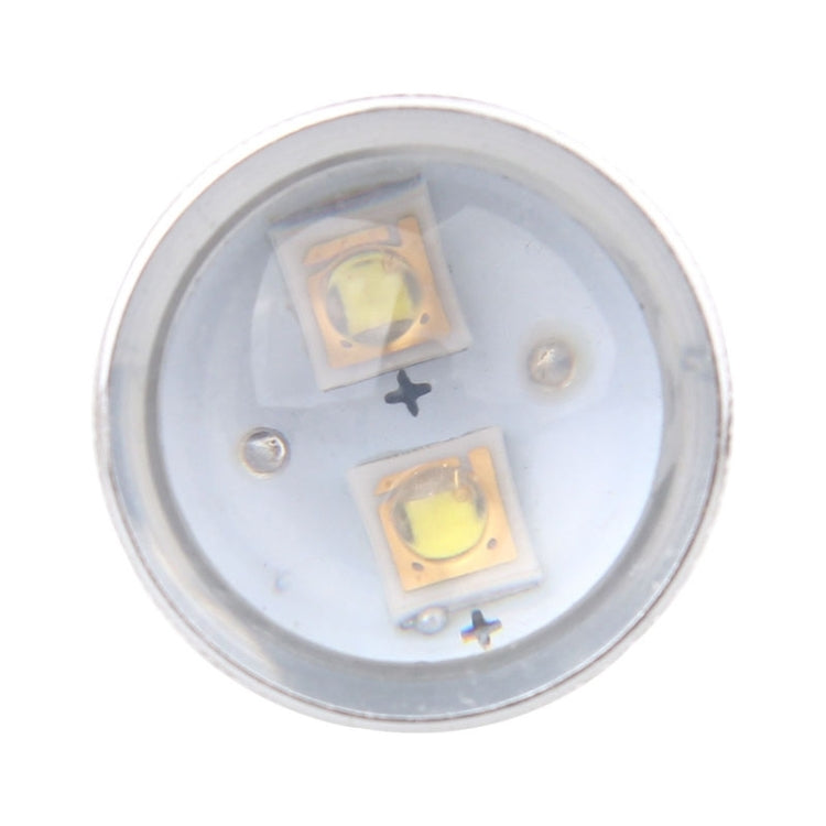 H7 30W 700LM 6500K White Light 6 cree-LED Car Foglight , Constant Current , DC12-24V ( Silver + Yellow )