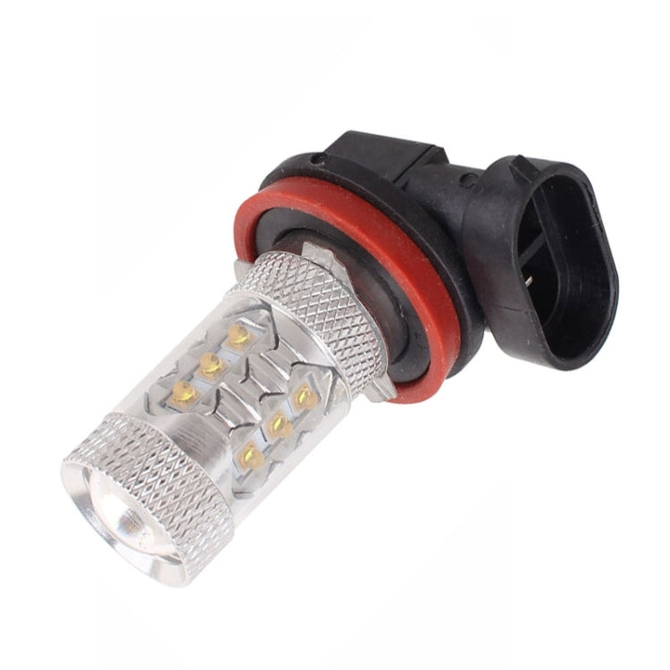 H11/H8 80W 800LM 6500K White Light 16-3535-LEDs Car Foglight , Constant Current , DC12-24V